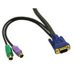 Cablestogo 2m KVM Cable HD15 VGA M/M (81734) Cablestogo 2m KVM Cable HD15 VGA M/M (81734)